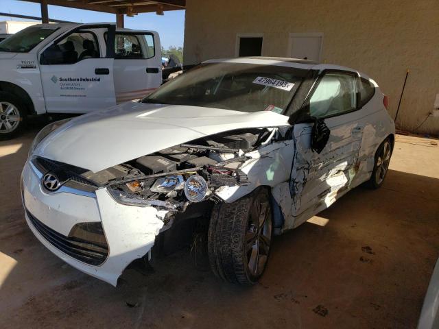 HYUNDAI VELOSTER 2016 with VIN KMHTC6AD0GU252385 - Photo from auction