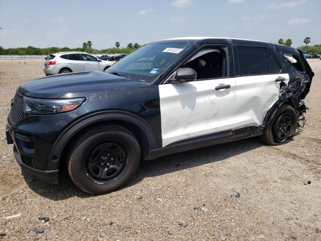 FORD EXPLORER P 2021 with VIN 1FM5K8AB6MGA86938 - Photo from auction