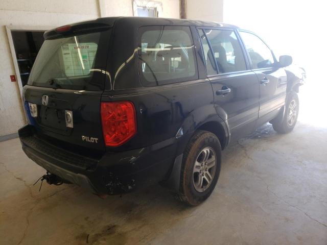 Photo 3 from auction – 2004 HONDA PILOT LX with VIN 2HKYF18154H591603