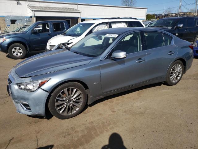 Photo 1 from auction – 2018 INFINITI Q50 LUXE with VIN JN1EV7AR9JM433973