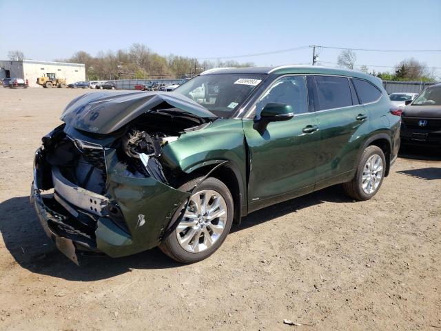 TOYOTA HIGHLANDER 2023 with VIN 5TDXBRCH6PS577816 - Photo from auction