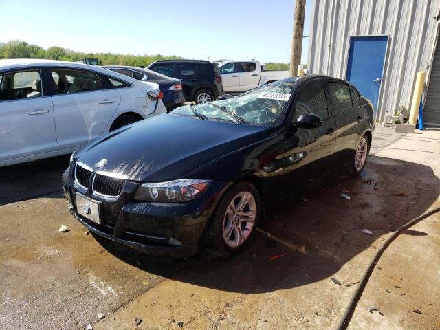 BMW 328 I 2008 with VIN WBAVA37588NL58058 - Photo from auction