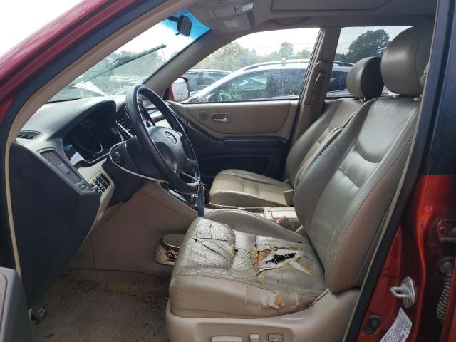 Photo 7 from auction – 2002 TOYOTA HIGHLANDER with VIN JTEHF21A820073586