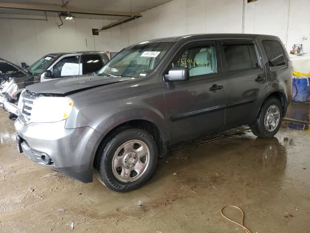 HONDA PILOT LX 2012 con VIN 5FNYF3H25CB001675 - Foto de la subasta