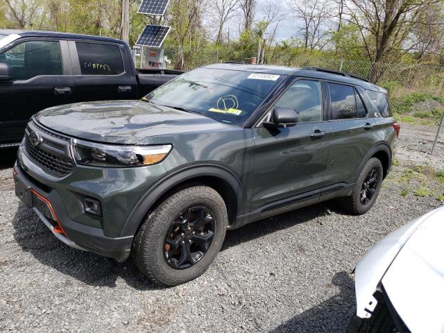 FORD EXPLORER T 2021 with VIN 1FMSK8JH6MGC27806 - Photo from auction