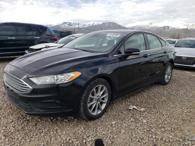 FORD FUSION SE 2017 with VIN 3FA6P0H72HR383223 - Photo from auction