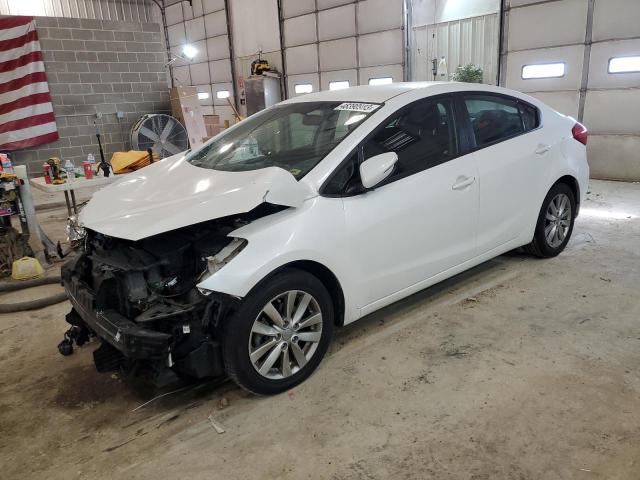 KIA FORTE LX 2014 with VIN KNAFX4A65E5160351 - Photo from auction