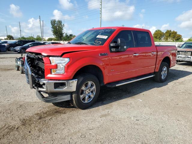 FORD F150 SUPER 2017 with VIN 1FTEW1EP7HKD13501 - Photo from auction