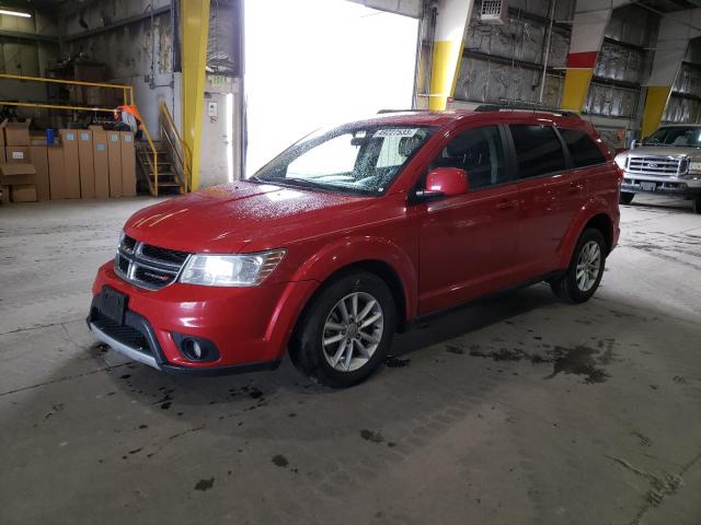DODGE JOURNEY SX 2017 with VIN 3C4PDDBG7HT574727 - Photo from auction