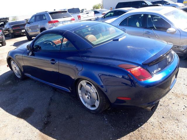 Photo 2 from auction – 2005 LEXUS SC 430 with VIN JTHFN48Y550062206