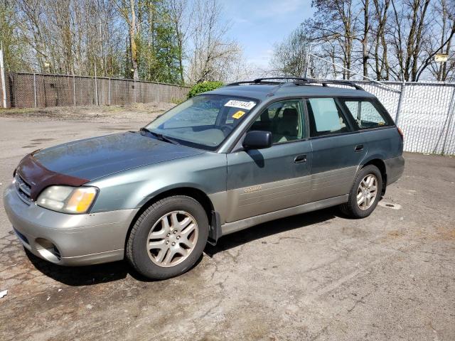 SUBARU LEGACY OUT 2001 with VIN 4S3BH665X17673586 - Photo from auction