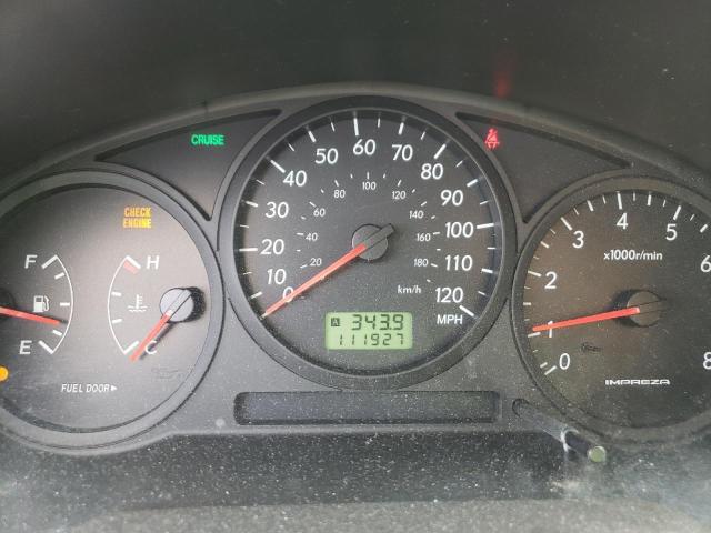 Photo 9 from auction – 2005 SUBARU IMPREZA RS with VIN JF1GD675X5G503210