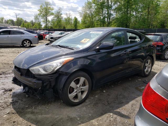 HYUNDAI ELANTRA GL 2012 with VIN 5NPDH4AE5CH107127 - Photo from auction