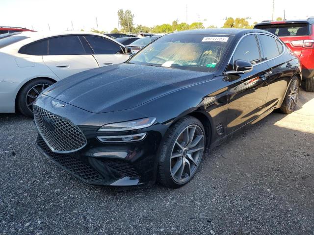 GENESIS G70 BASE 2022 with VIN KMTG34TA7NU092632 - Photo from auction