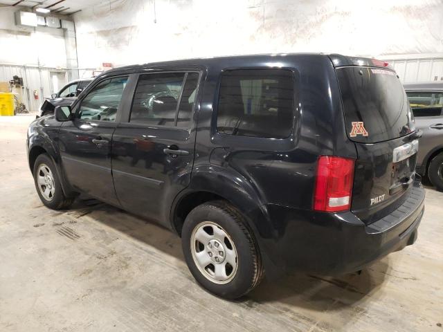 Photo 2 from auction – 2012 HONDA PILOT LX with VIN 5FNYF4H25CB065821