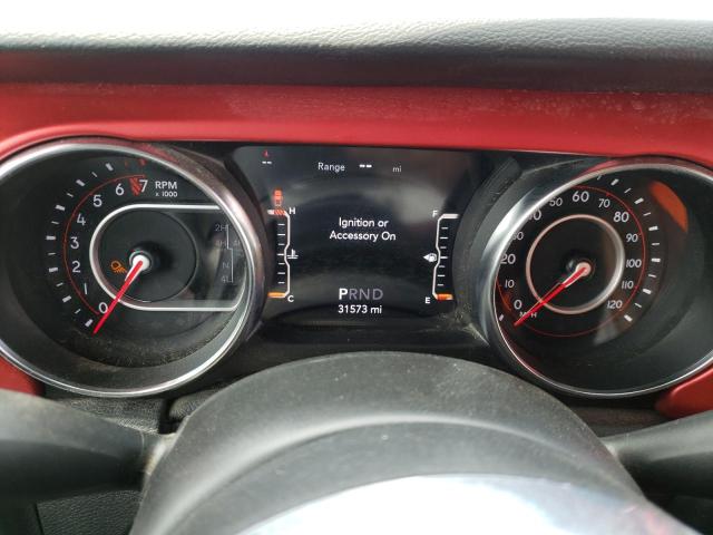 Photo 9 from auction – 2021 JEEP GLADIATOR with VIN 1C6JJTBG1ML603323