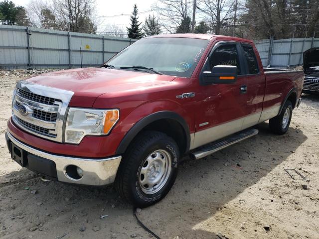 FORD F150 SUPER 2013 with VIN 1FTFX1ET6DKF40221 - Photo from auction