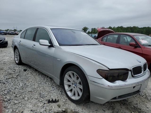 Photo 4 from auction – 2004 BMW 745 LI with VIN WBAGN63464DS47553