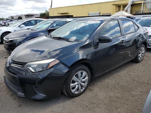 TOYOTA COROLLA L 2015 with VIN 2T1BURHE5FC353110 - Photo from auction