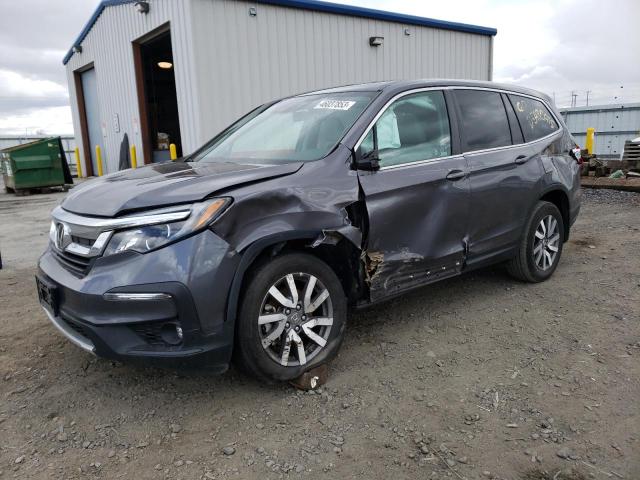 HONDA PILOT EXL 2019 with VIN 5FNYF6H5XKB027571 - Photo from auction
