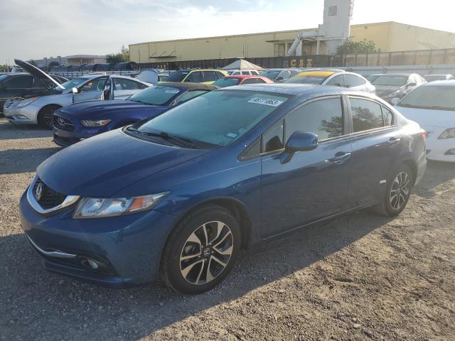 HONDA CIVIC EXL 2013 with VIN 2HGFB2F94DH558152 - Photo from auction