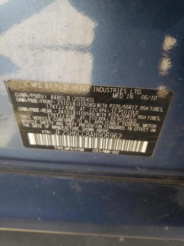 Photo 14 from auction – 2010 SUBARU FORESTER 2 with VIN JF2SH6CC8AH906962