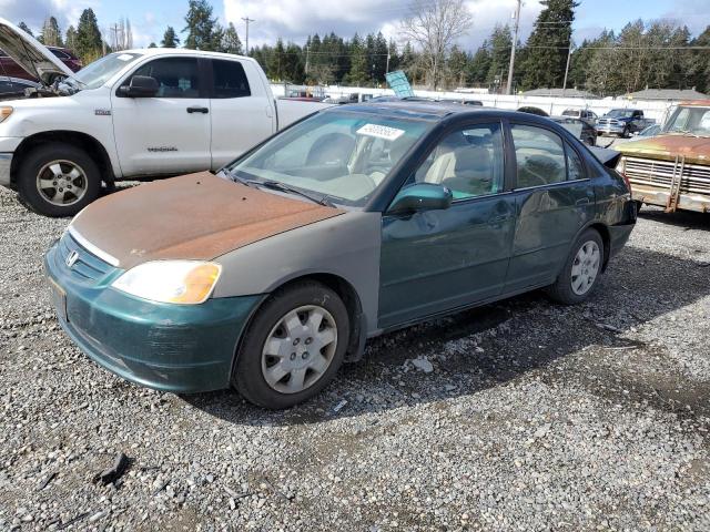 HONDA CIVIC EX 2001 with VIN JHMES25741S000332 - Photo from auction