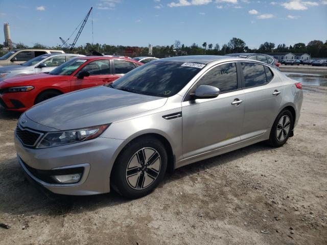 KIA OPTIMA HYB 2012 with VIN KNAGM4AD5C5031907 - Photo from auction