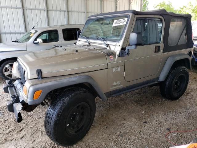 JEEP WRANGLER C 2003 with VIN 1J4FA39SX3P375834 - Photo from auction