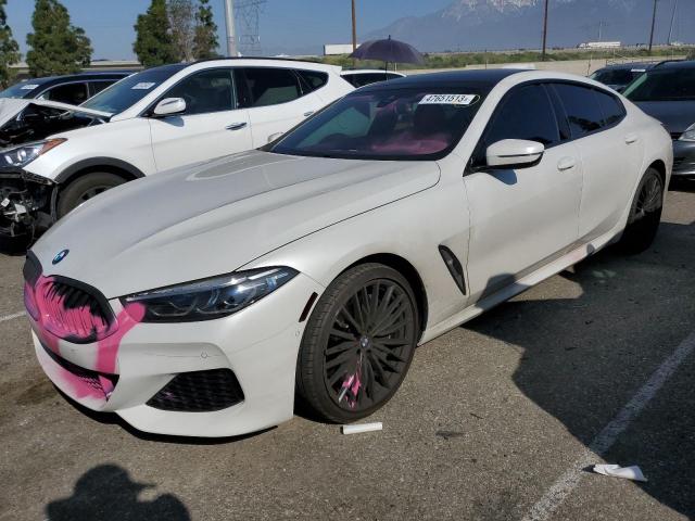 BMW 840I 2022 with VIN WBAGV2C0XNCH46419 - Photo from auction