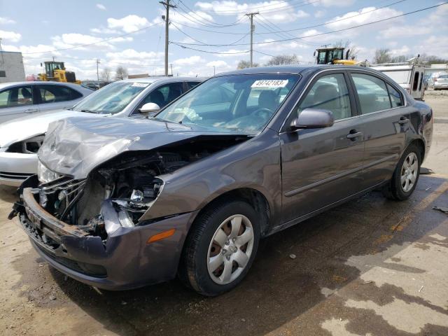 KIA OPTIMA LX 2008 con VIN KNAGE123885233598 - Foto de la subasta