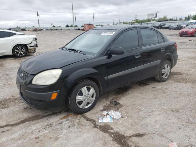 KIA RIO BASE 2009 with VIN KNADE223996504432 - Photo from auction