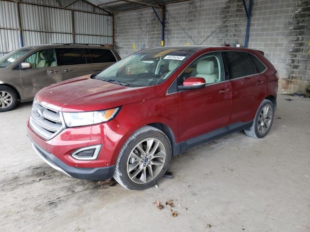 FORD EDGE TITAN 2016 with VIN 2FMPK3K92GBC34117 - Photo from auction