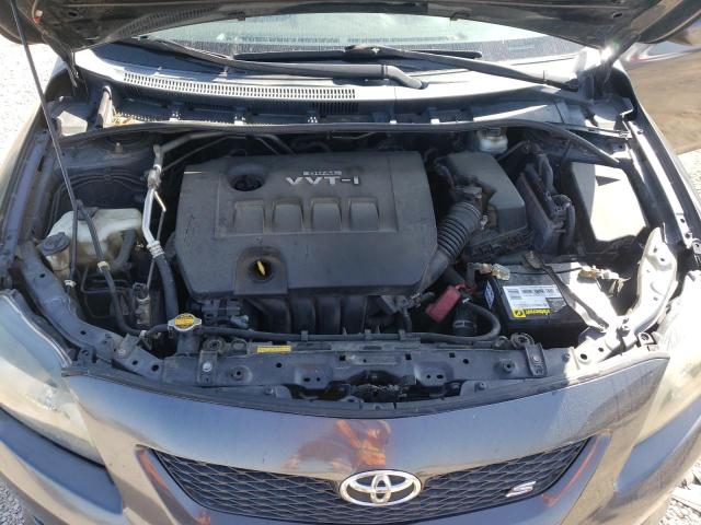 Photo 11 from auction – 2009 TOYOTA COROLLA BA with VIN 2T1BU40E59C181115