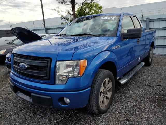 FORD F150 SUPER 2013 with VIN 1FTEX1CM0DFB16162 - Photo from auction