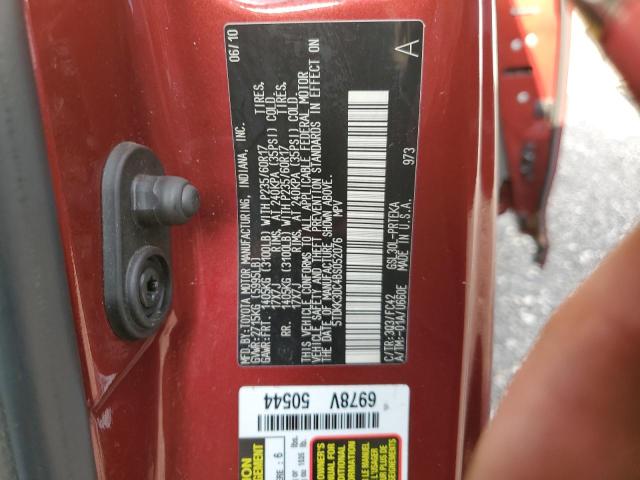 Photo 14 from auction – 2011 TOYOTA SIENNA LE with VIN 5TDKK3DC4BS052076