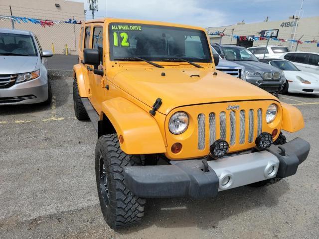 JEEP WRANGLER U 2012 with VIN 1C4BJWEG2CL119041 - Photo from auction