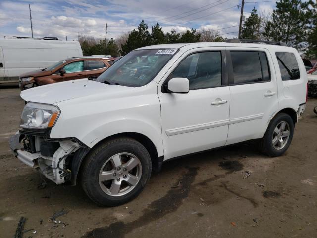 HONDA PILOT EXL 2010 with VIN 5FNYF4H53AB034221 - Photo from auction