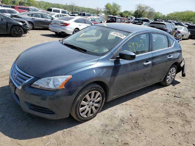 NISSAN SENTRA S 2015 with VIN 3N1AB7AP4FL638382 - Photo from auction