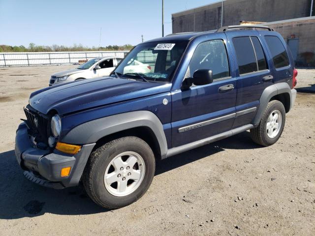 JEEP LIBERTY 4D 2006 with VIN 1J8GL48K66W155931 - Photo from auction