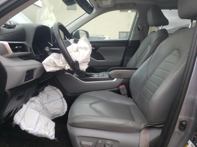 Photo 7 from auction – 2021 TOYOTA HIGHLANDER with VIN 5TDGZRBHXMS098839