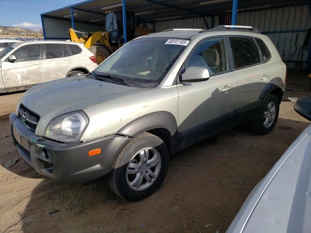 HYUNDAI TUCSON SE 2007 with VIN KM8JN72D17U563166 - Photo from auction