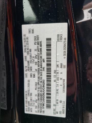 Photo 14 from auction – 2018 FORD ESCAPE SE with VIN 1FMCU0GD8JUC84283
