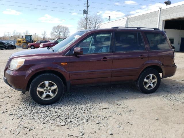 HONDA PILOT EXL 2008 with VIN 5FNYF18718B016584 - Photo from auction