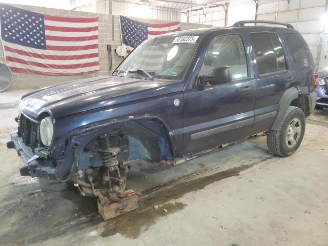 Photo 1 from auction – 2007 JEEP LIBERTY SP with VIN 1J4GL48K87W645614