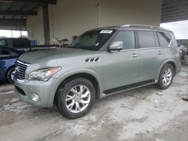 INFINITI QX56 2012 with VIN JN8AZ2NE7C9017991 - Photo from auction