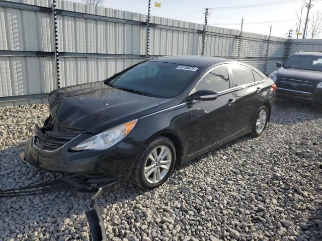 HYUNDAI SONATA GLS 2014 with VIN 5NPEB4AC4EH880551 - Photo from auction