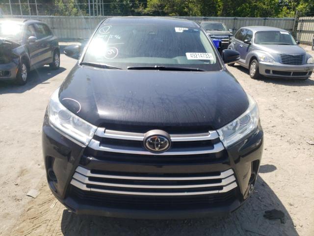 Photo 5 from auction – 2018 TOYOTA HIGHLANDER with VIN 5TDZARFH0JS036484