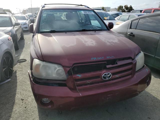 Photo 5 from auction – 2007 TOYOTA HIGHLANDER with VIN JTEEP21A270222310
