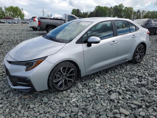 TOYOTA COROLLA XS 2022 with VIN 5YFT4MCE5NP129462 - Photo from auction